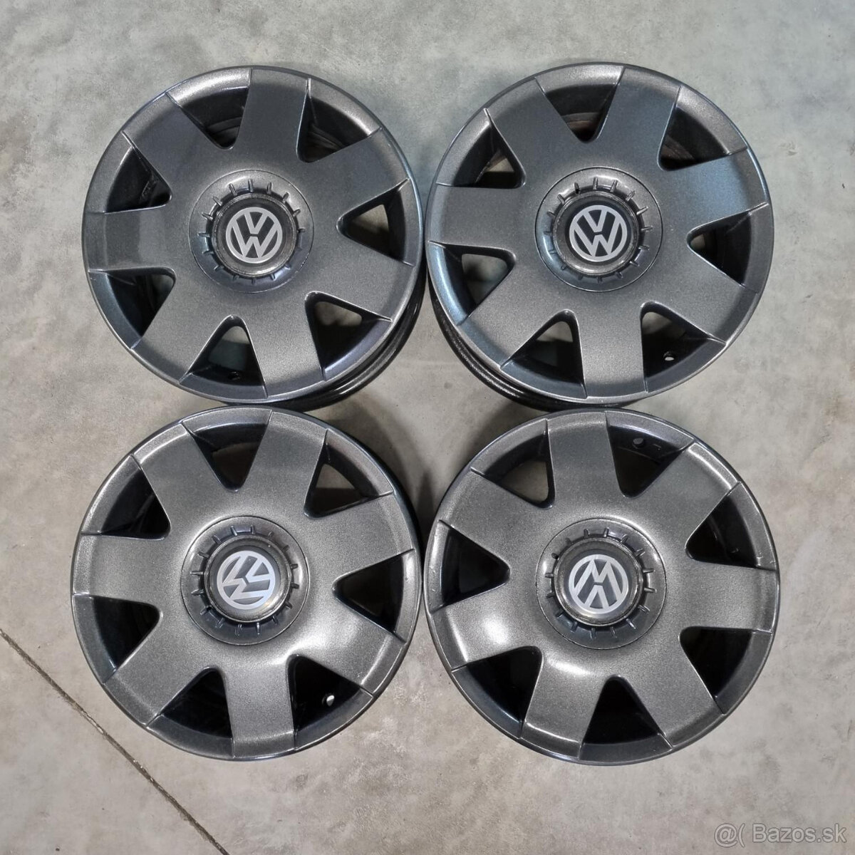 Originál Volkswagen Polo disky 5x100 R14 ET43