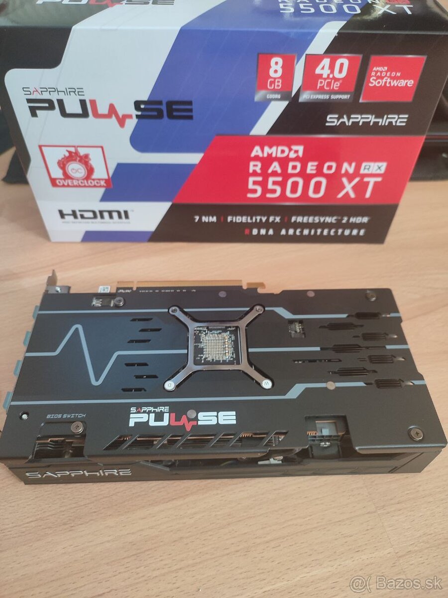 SAPPHIRE PULSE RADEON RX 5500 XT 8G GDDR6