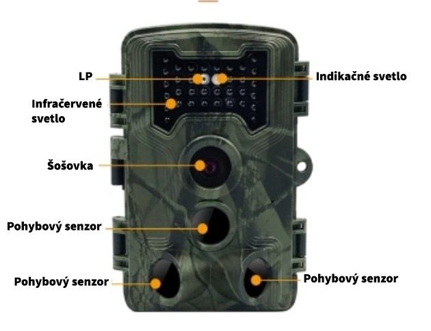 Fotopasca TomTom 16 MP, casozberna kamera - nocne videnie.