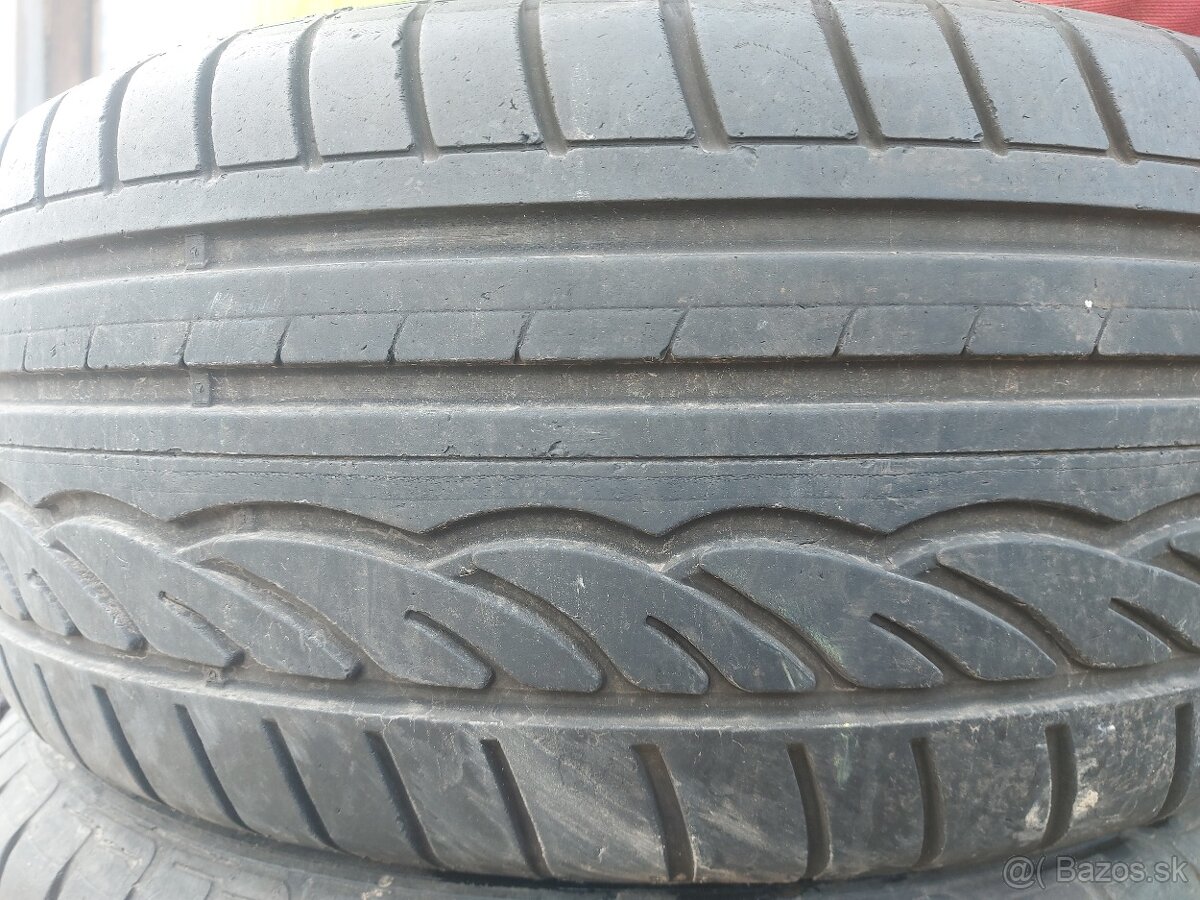 4ks 225/50 R17 DUNLOP, celá sada 4ks za 20e