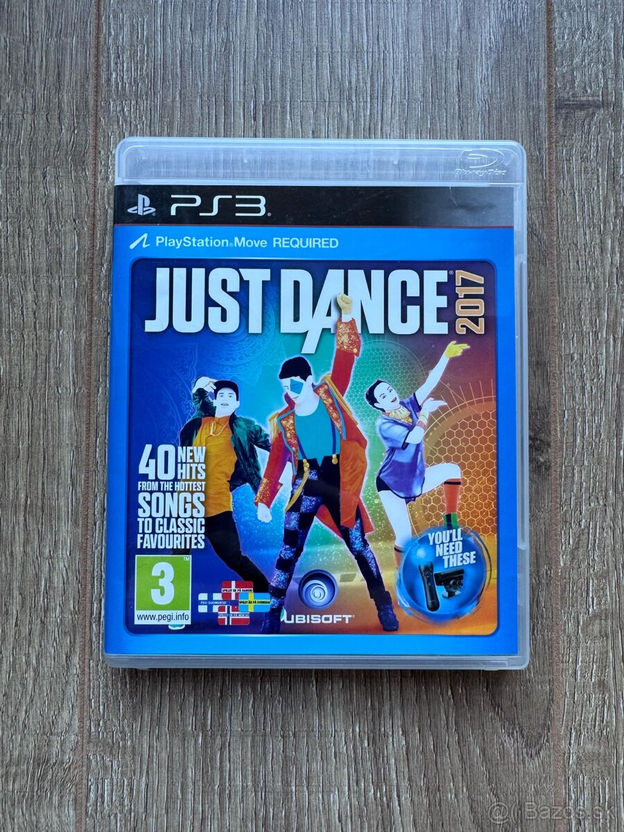 Just Dance 2017 na Playstation 3 Move