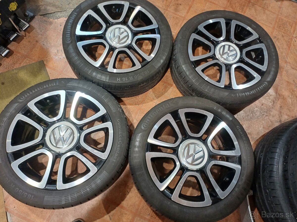 hlinikové disky org. Vw-Up--6Jx16-ET-43--4x100