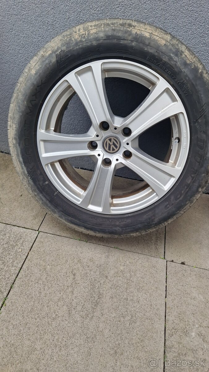 Alukolesa s letnymi pneu 235/55R17