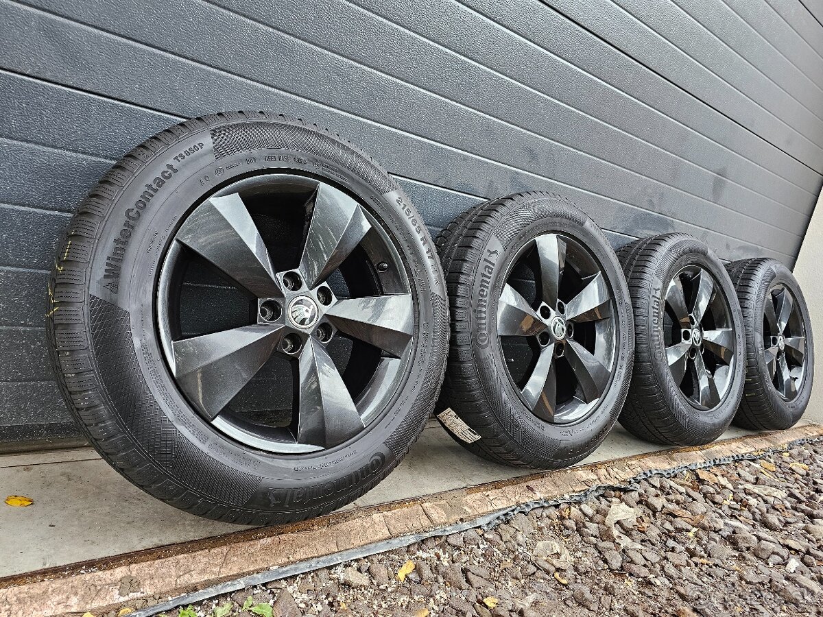 ŠKODA NANUQ KODIAQ 5x112 17"+Continental 215/65 R17