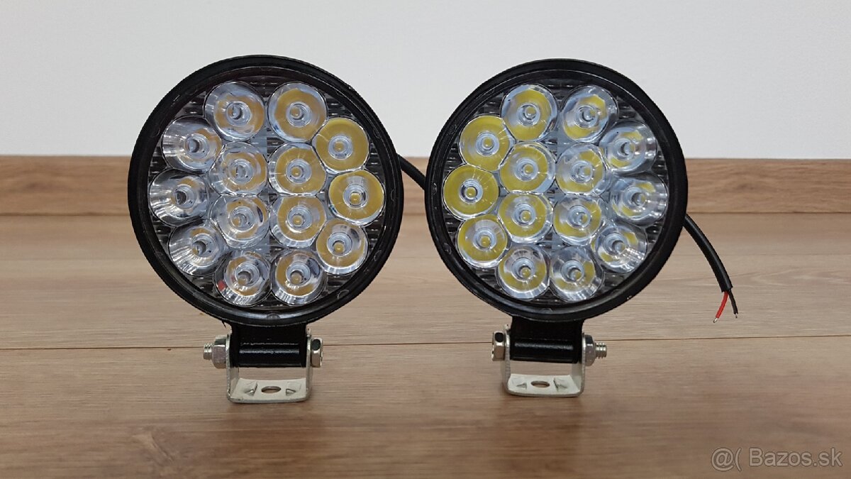 LED SVETLA OKRUHLE - 2ks - 42W