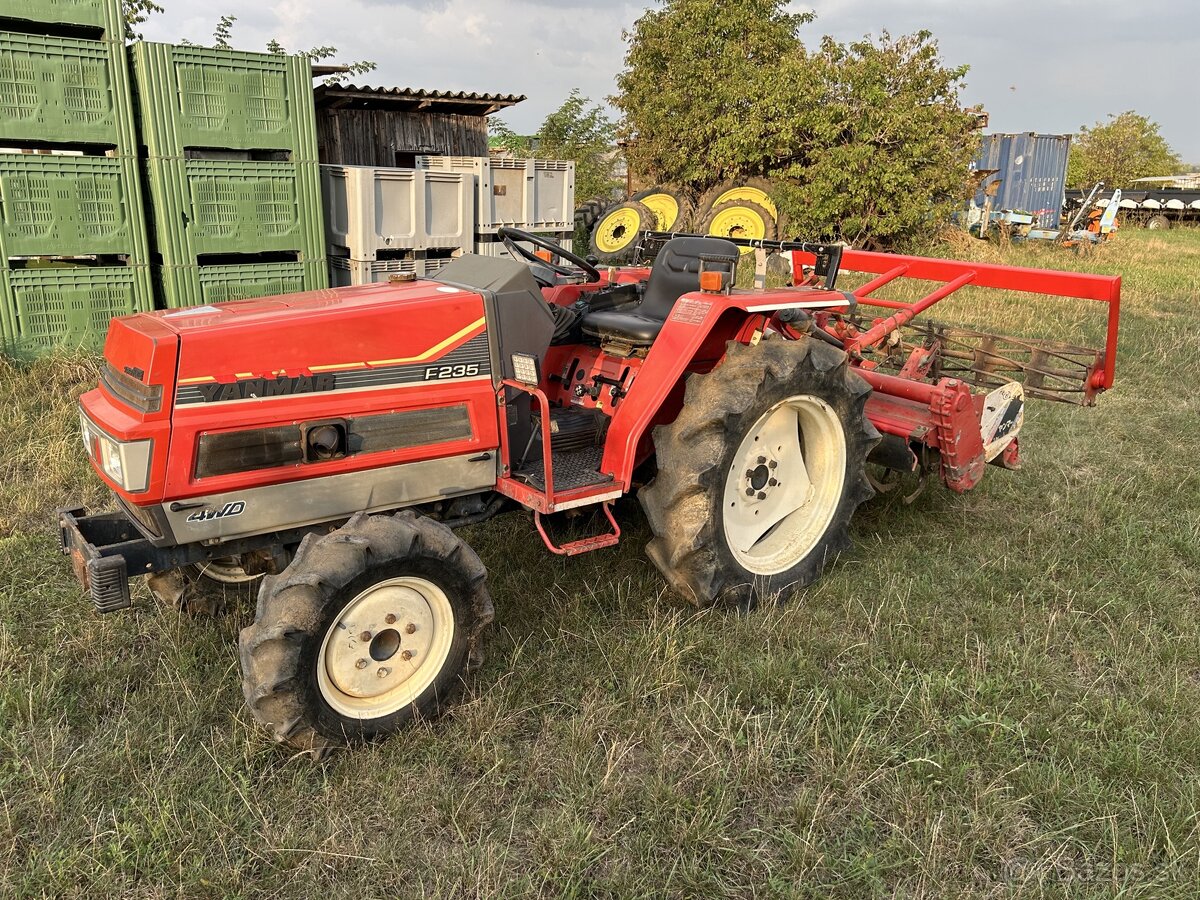 Yannmar f235 +rotavator