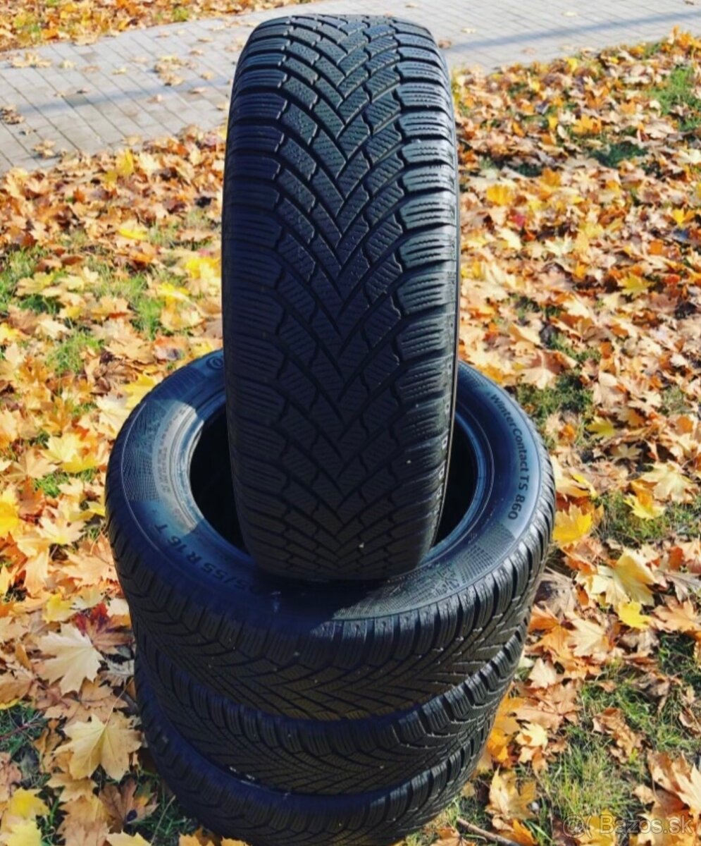 205/55 R16 zimne Continental