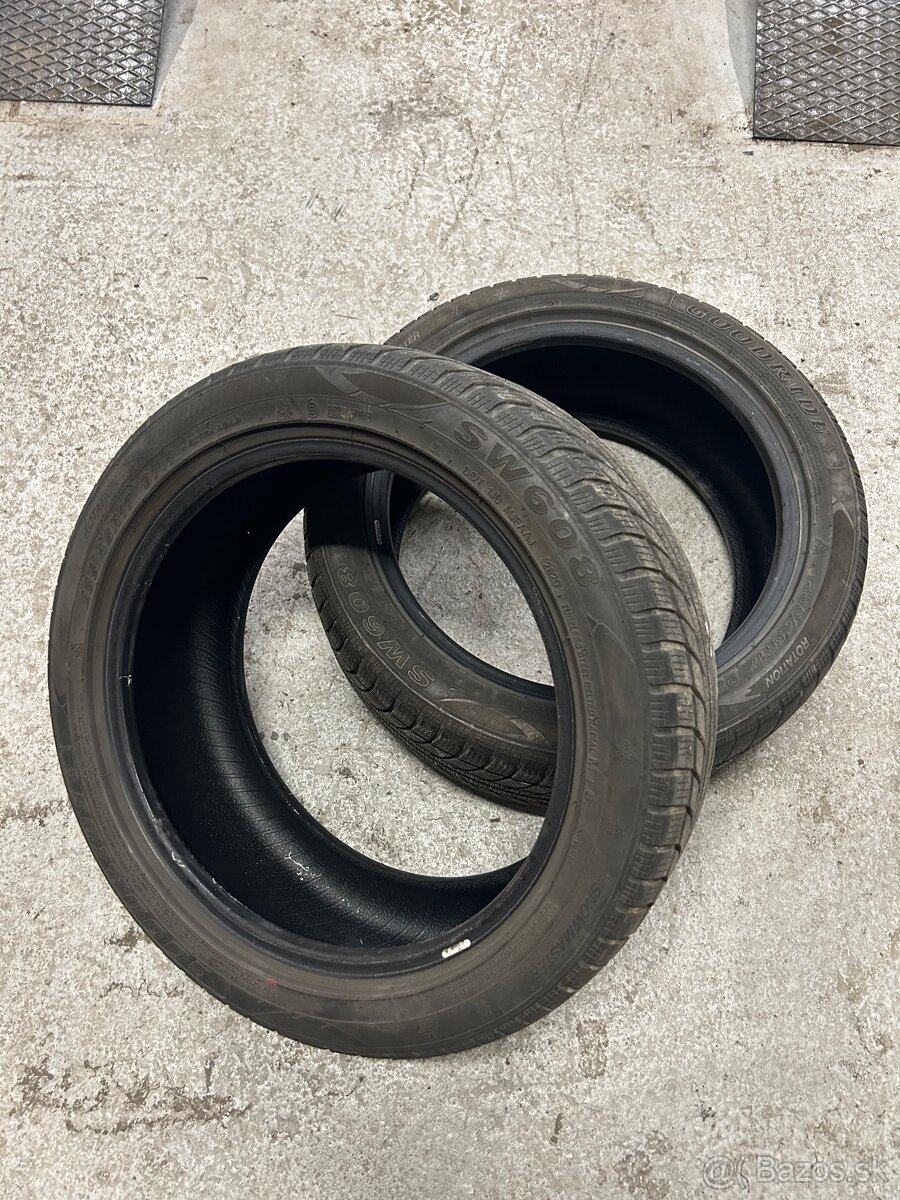 2ks 235/45 R17 zimné pneumatiky GOODRIDE