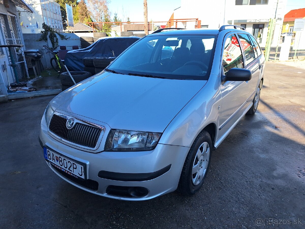 Škoda Fabia Combi 1.4 16v 59kw 99000km