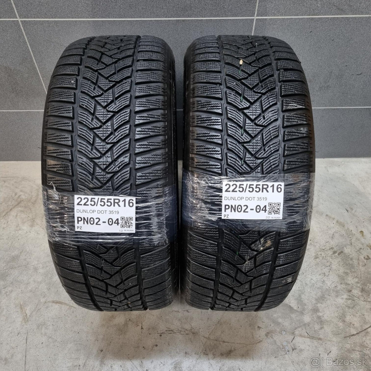 Zimné pneumatiky 225/55 R16 DUNLOP DOT3519