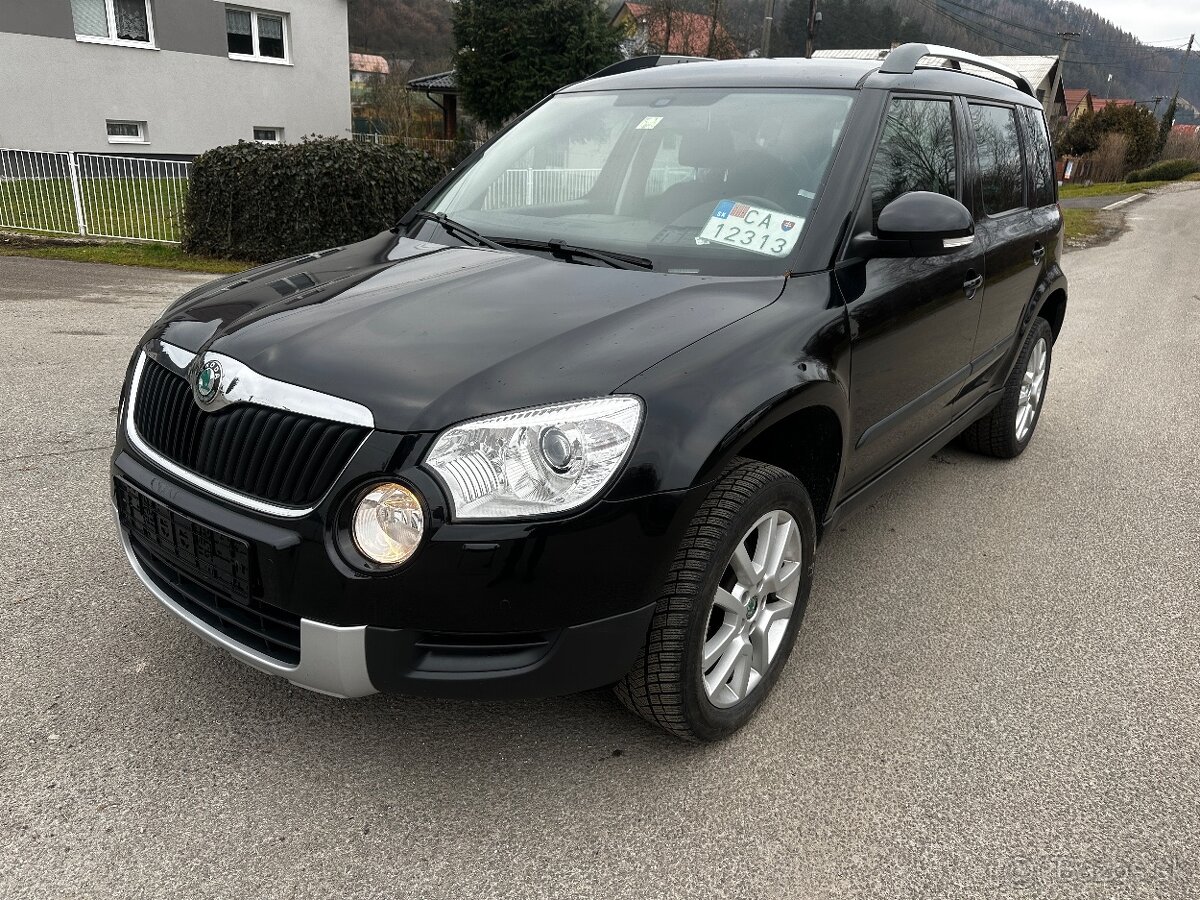 Škoda Yeti 2.0 TDi 4x4 DSG 6st ako VW tiguan 4 motion vitara