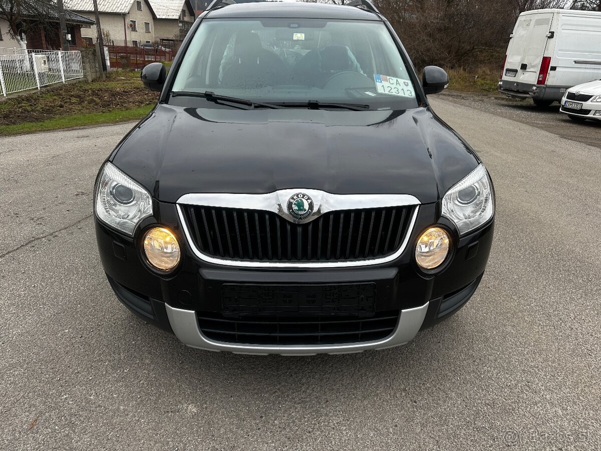 Škoda Yeti 2.0 TDi 4x4 DSG 6st ako VW tiguan 4 motion vitara