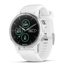 Garmin fenix 5s biela strieborna