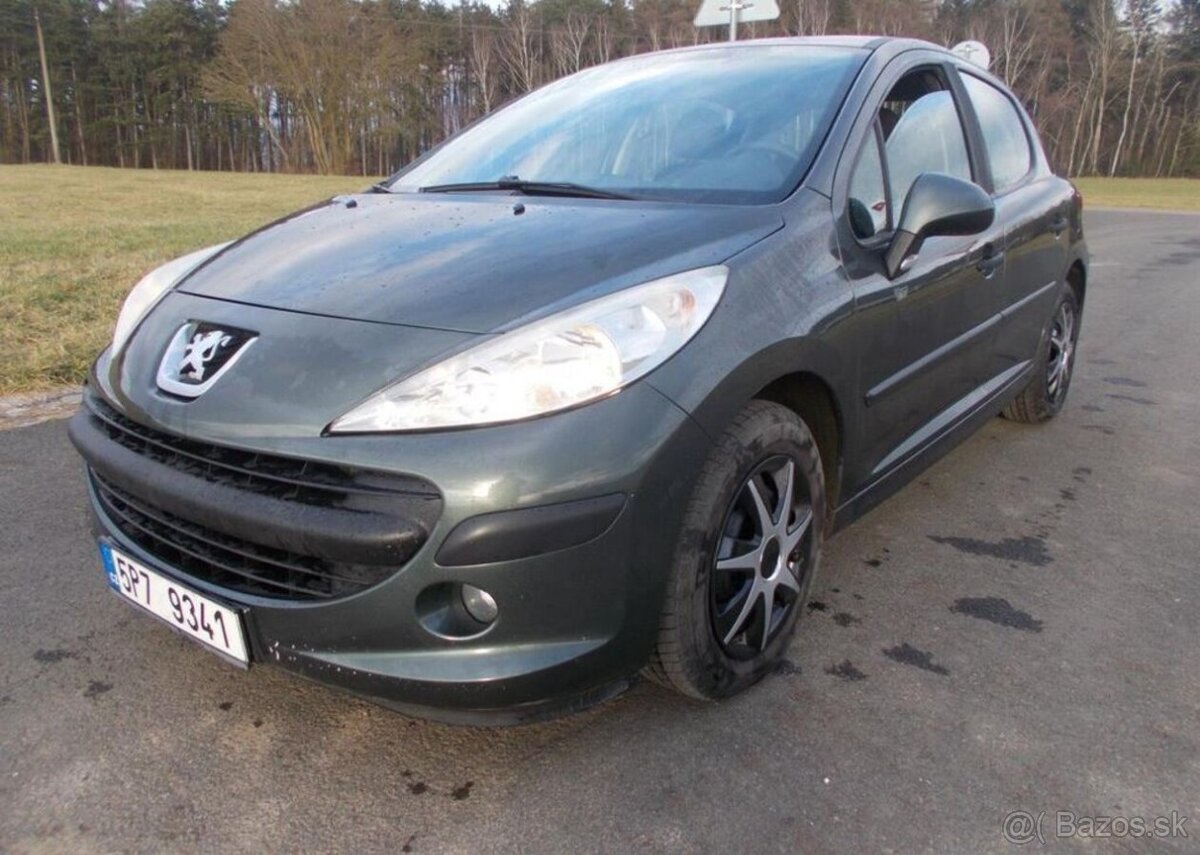 Peugeot 207 1,4 55KW benzín manuál 54 kw