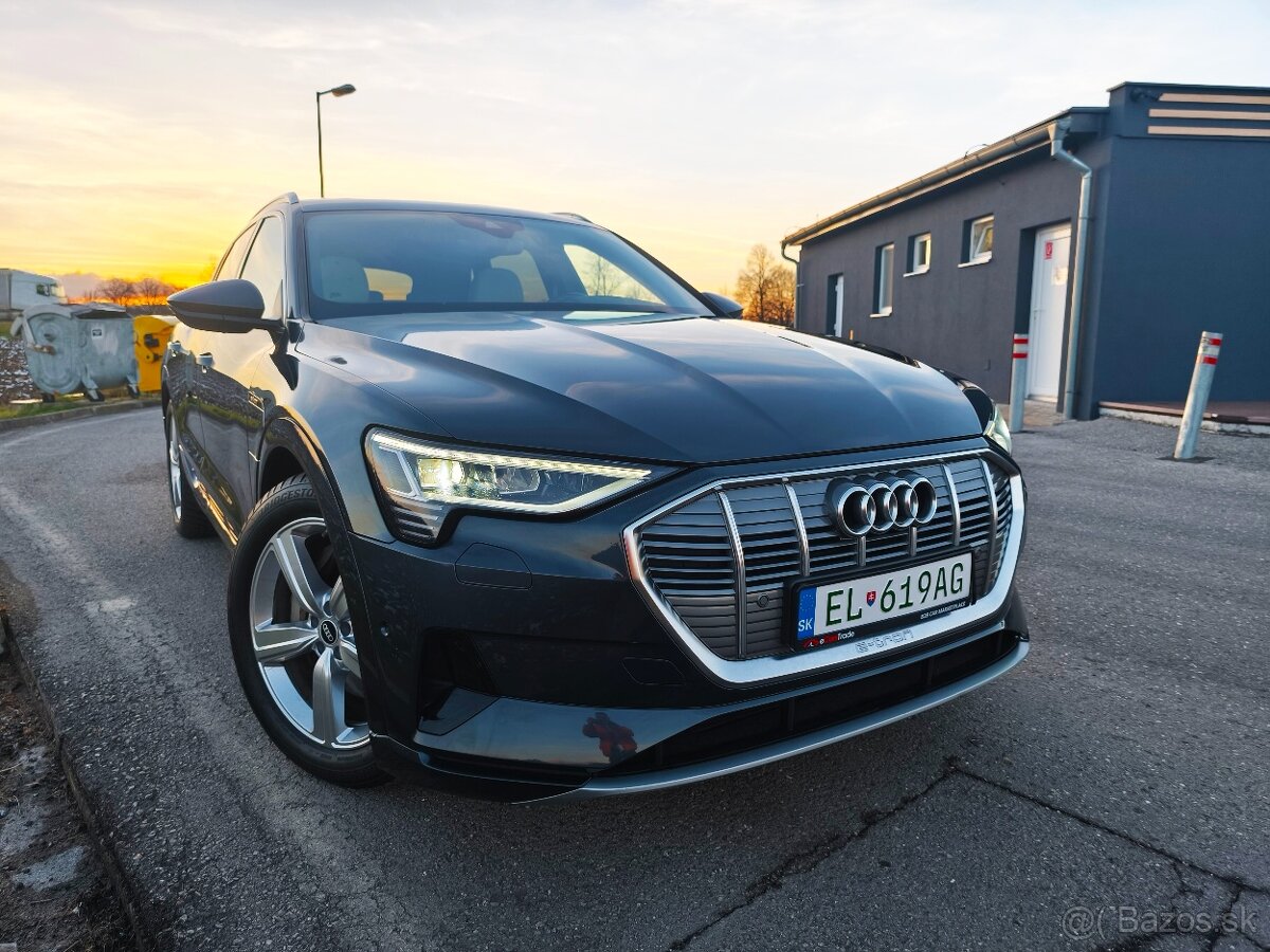 AUDI E-TRON 95 kWh 55 300kW Quattro 10/2022 odpočet DPH PANO