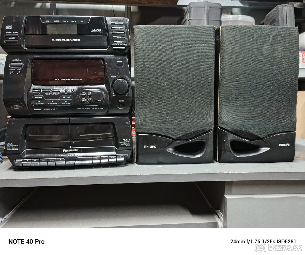 Hifi system panasonic SA-CH34