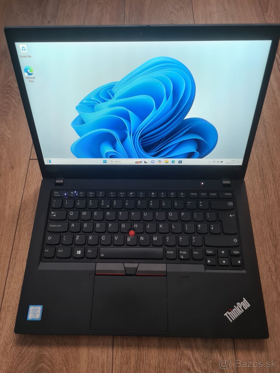 Lenovo thinkpad T490 i7-8. Generacie 512gb ssd 16gb ram