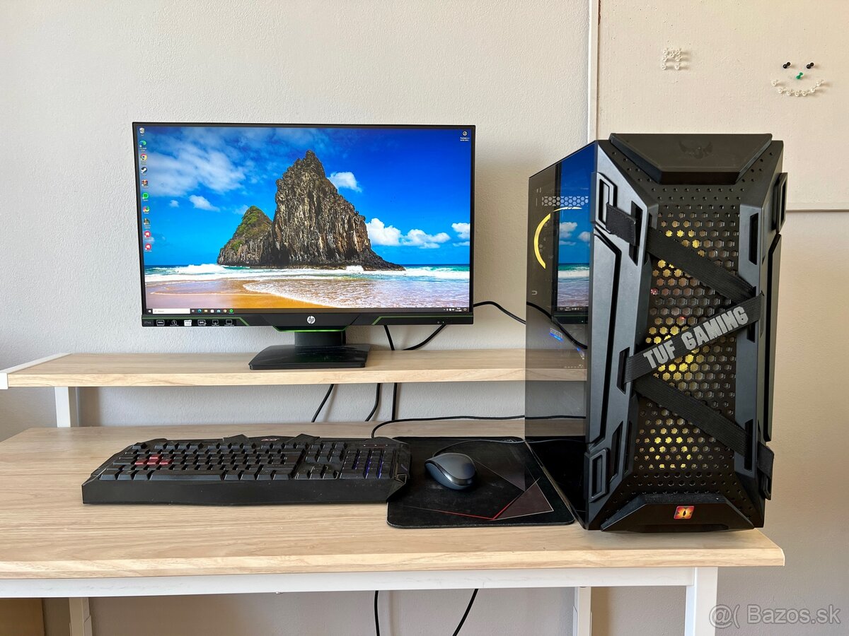 Predam Herný PC R5 3600, 16 GB DDR4, GTX 1080 Ti, SSD, HDD