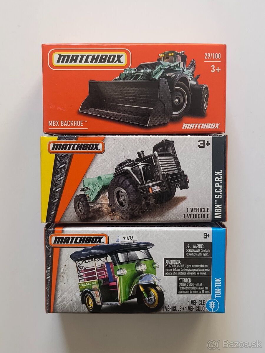 Matchbox Power Grabs - 2 eurá za kus