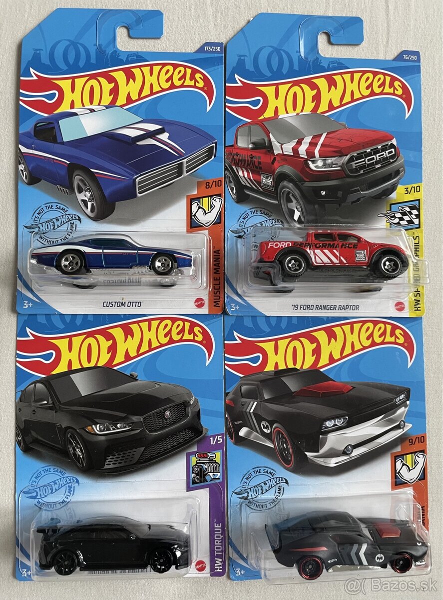 70ks Hot Wheels / Matchbox (znížená cena)