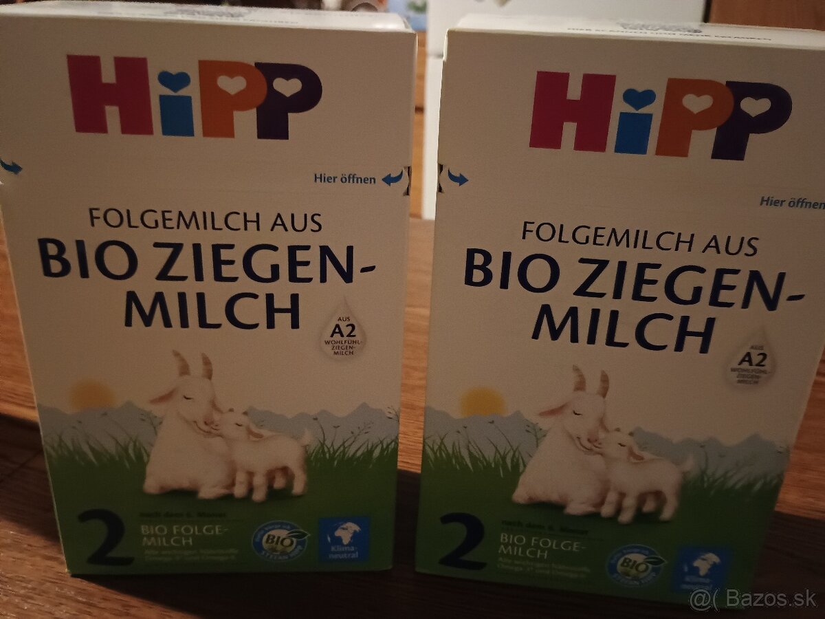 Predám HiPP  BIO ZIEGEN MILCH