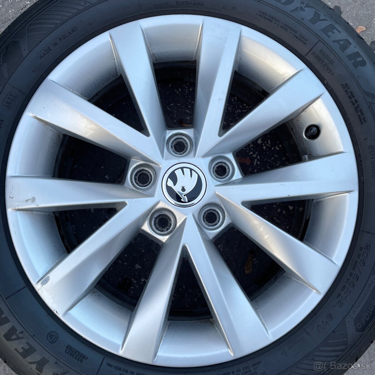 16” Hliníkové disky SKODA 5x112r16