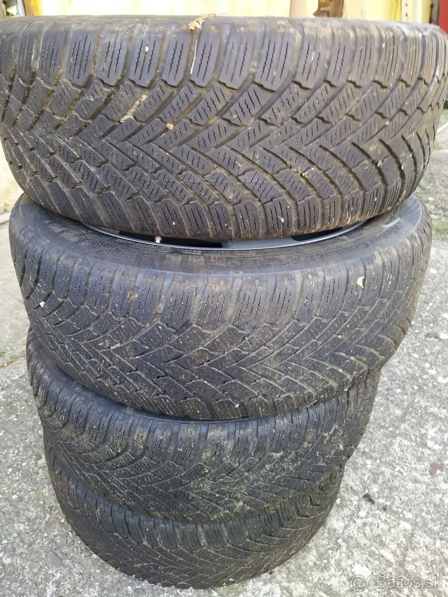 Zimné pneu 225/45 R17 94 H XL na diskoch Dezent