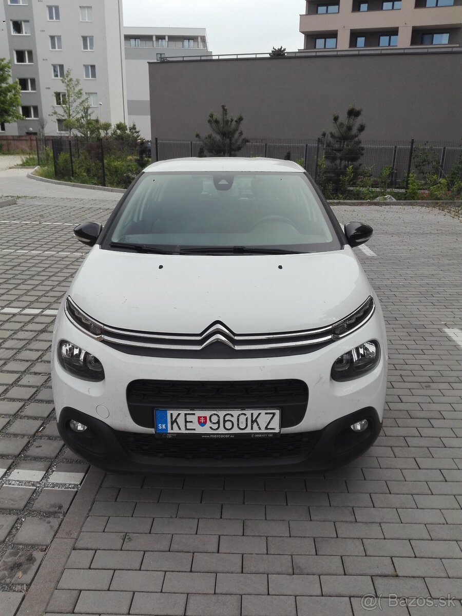 Ponúkam na predaj Citroen C3 PureTech A/T 81kW