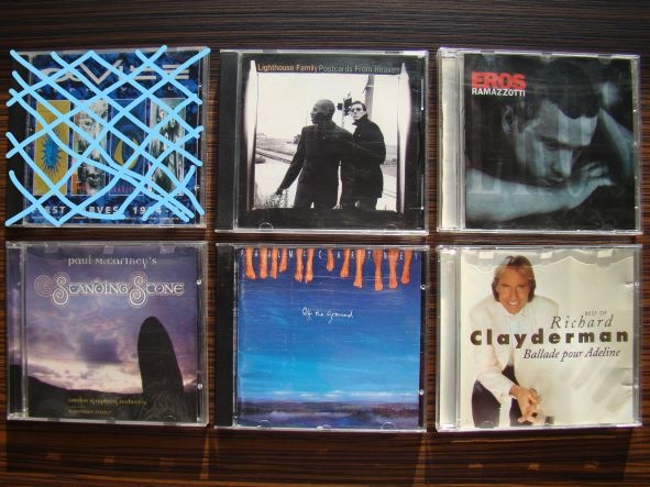 CD Lighthouse Family,McCartney,Ramazzotti,Richard Clayderman