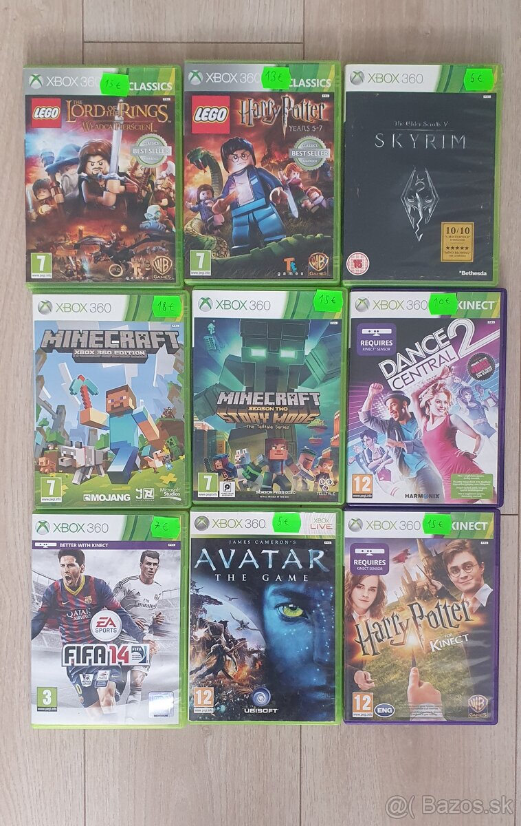 Predám funkčné hry na XBox 360