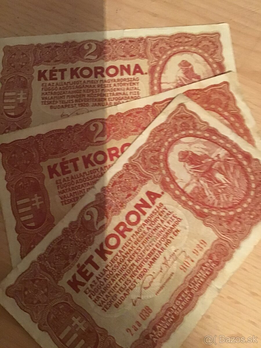 KET KORONA 1920 ORIGINAL BANKOVKY