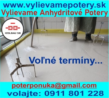 Anhydritový poter - Voľné terminy,,7