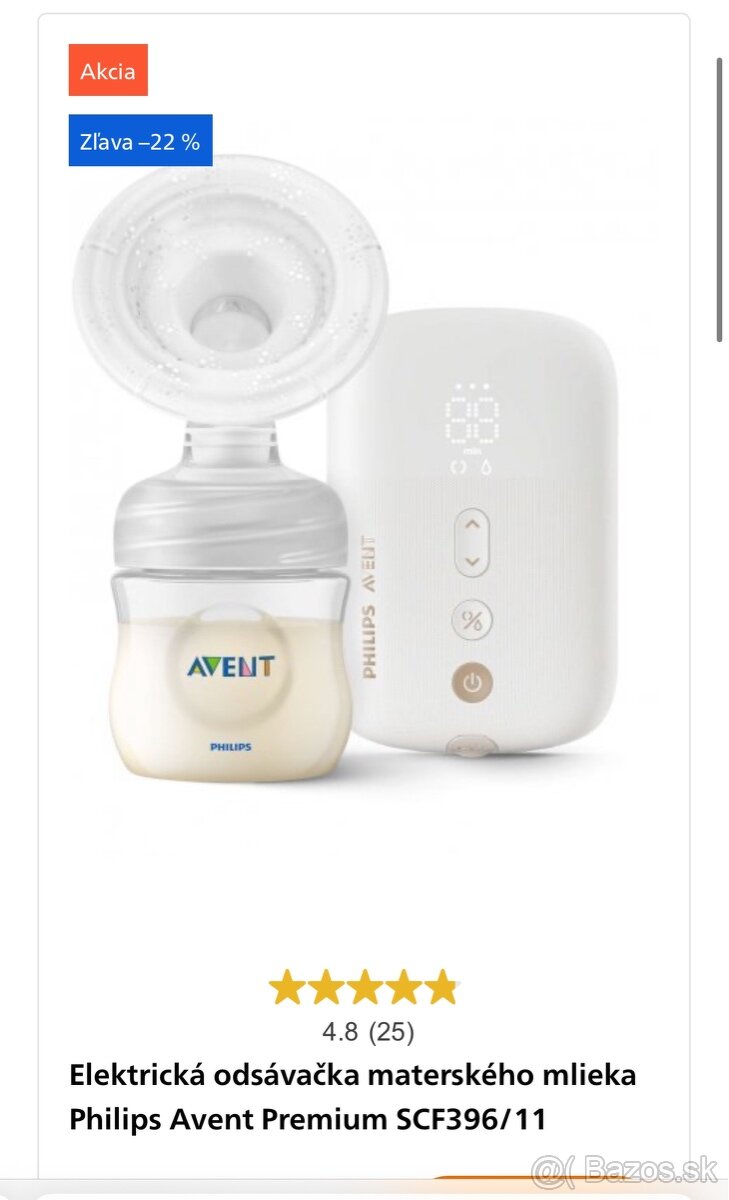 Odsávačka Philips avent SCF 396