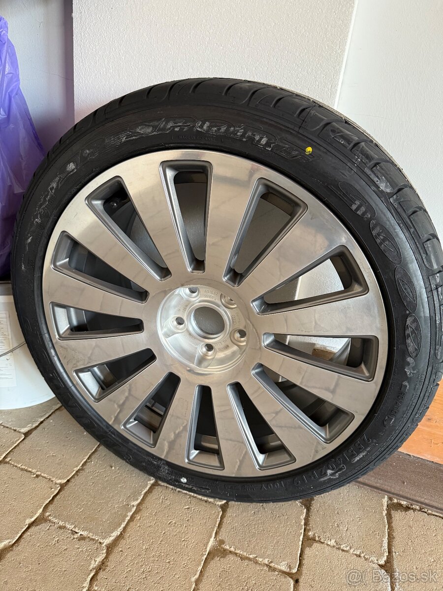 Pneu Dunlop 9000 + AL originál AUDI 255x40x19