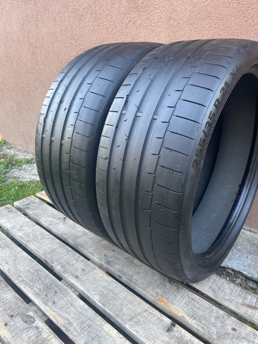 Letné Continental 255/35 R21 2021 2ks=70€