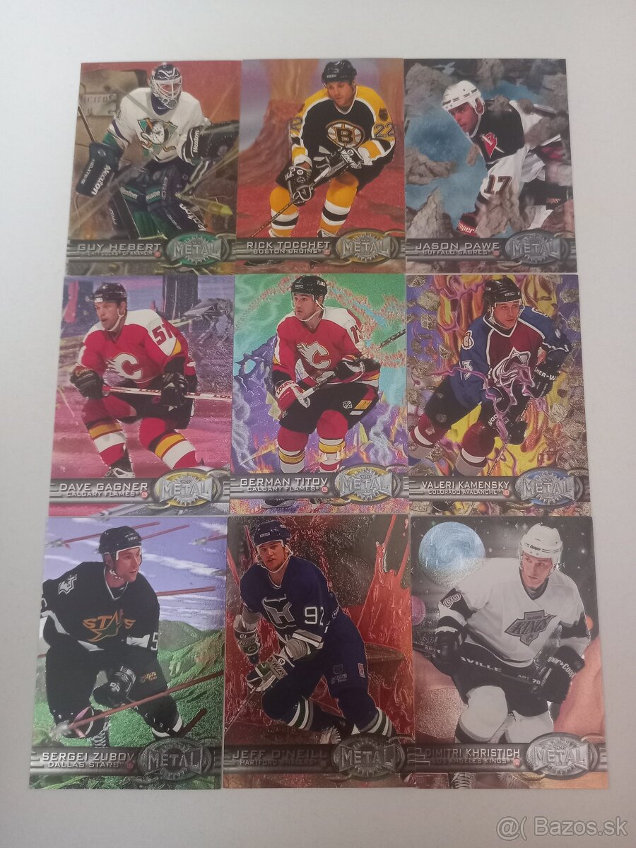 Hokejove karty,karticky - 1996/97 Fleer Metal