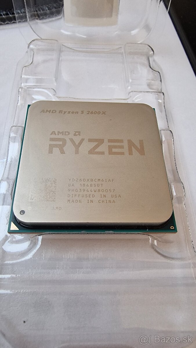 AMD Ryzen 5 2600X Plati do zmazania