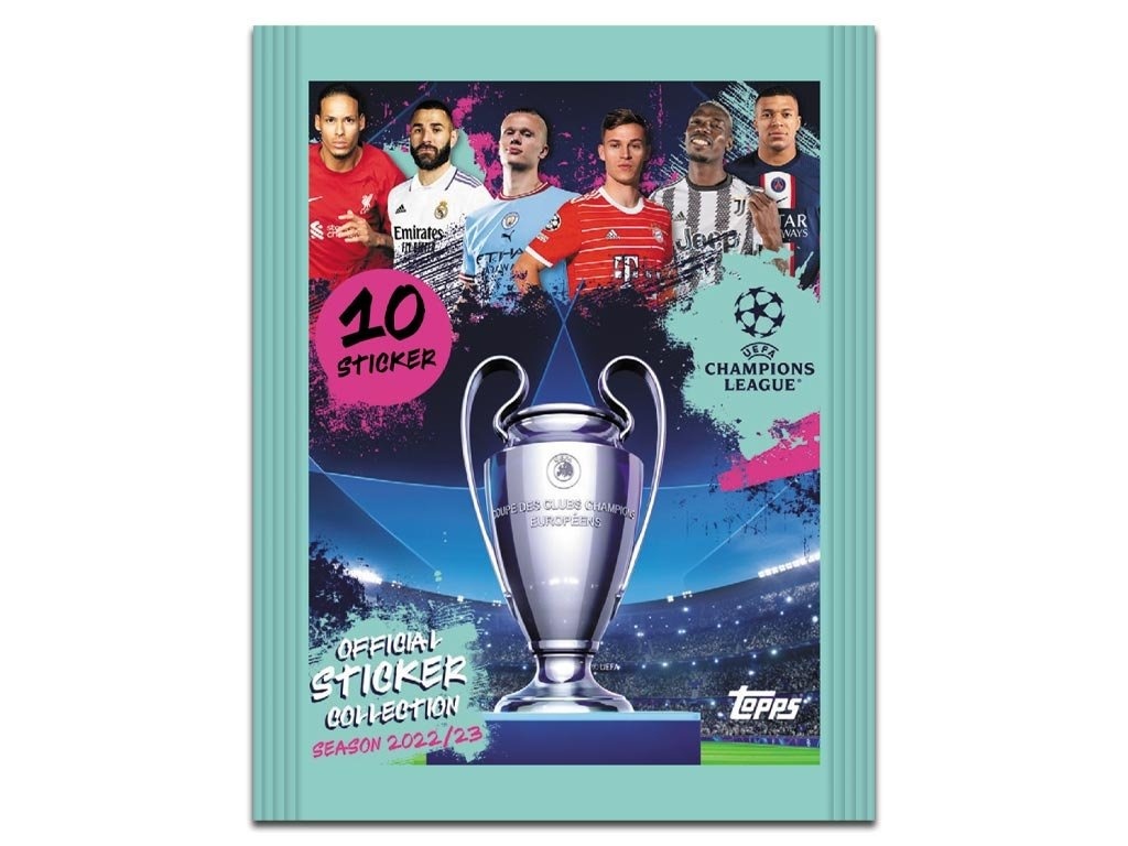 Nálepky Topps champions league 2022/23