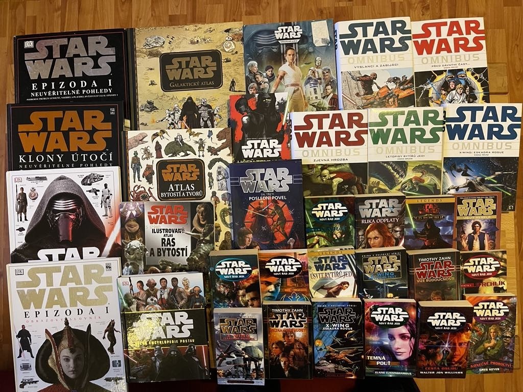 Star Wars Omnibus,Akademie Jedi,X-Wing,Nový řád Jedi atd