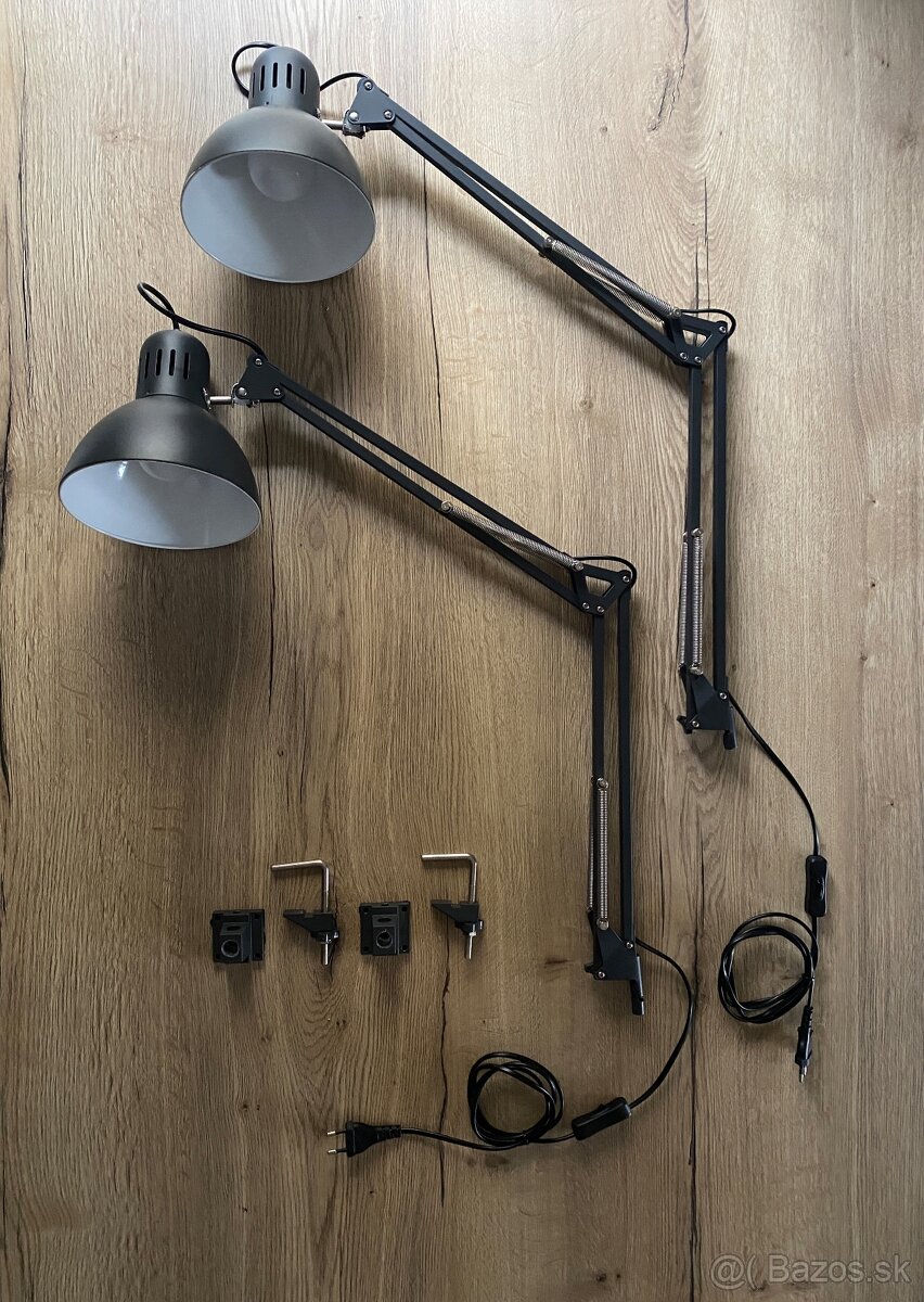 Stolná lampa IKEA 2ks + žiarovky