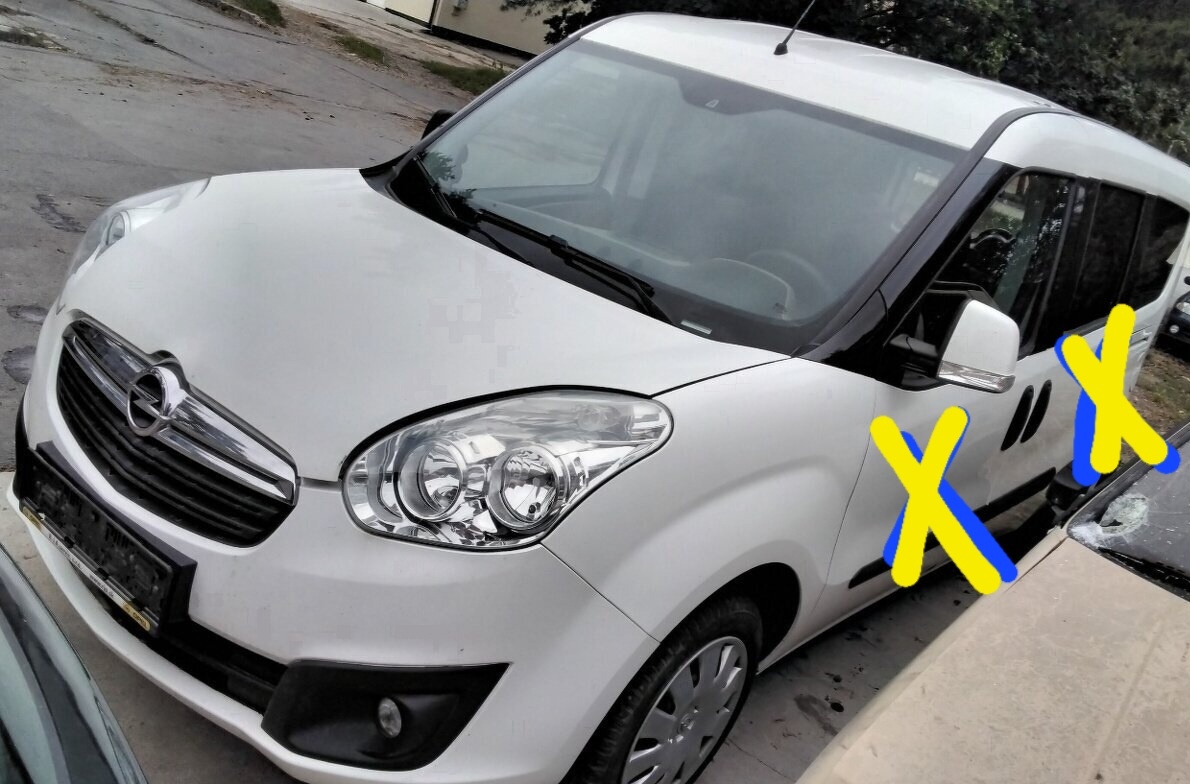 OPEL COMBO 1.6 CDTI 2016 Predám NÁRAZNÍK, SVETLO, BLATNÍK, K