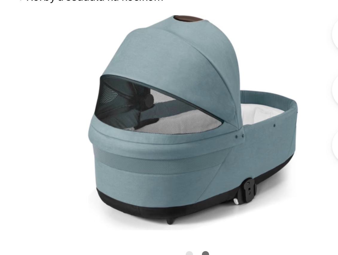 CYBEX Carry Cot S LUX Sky blue - vanička pre Balios/Talos