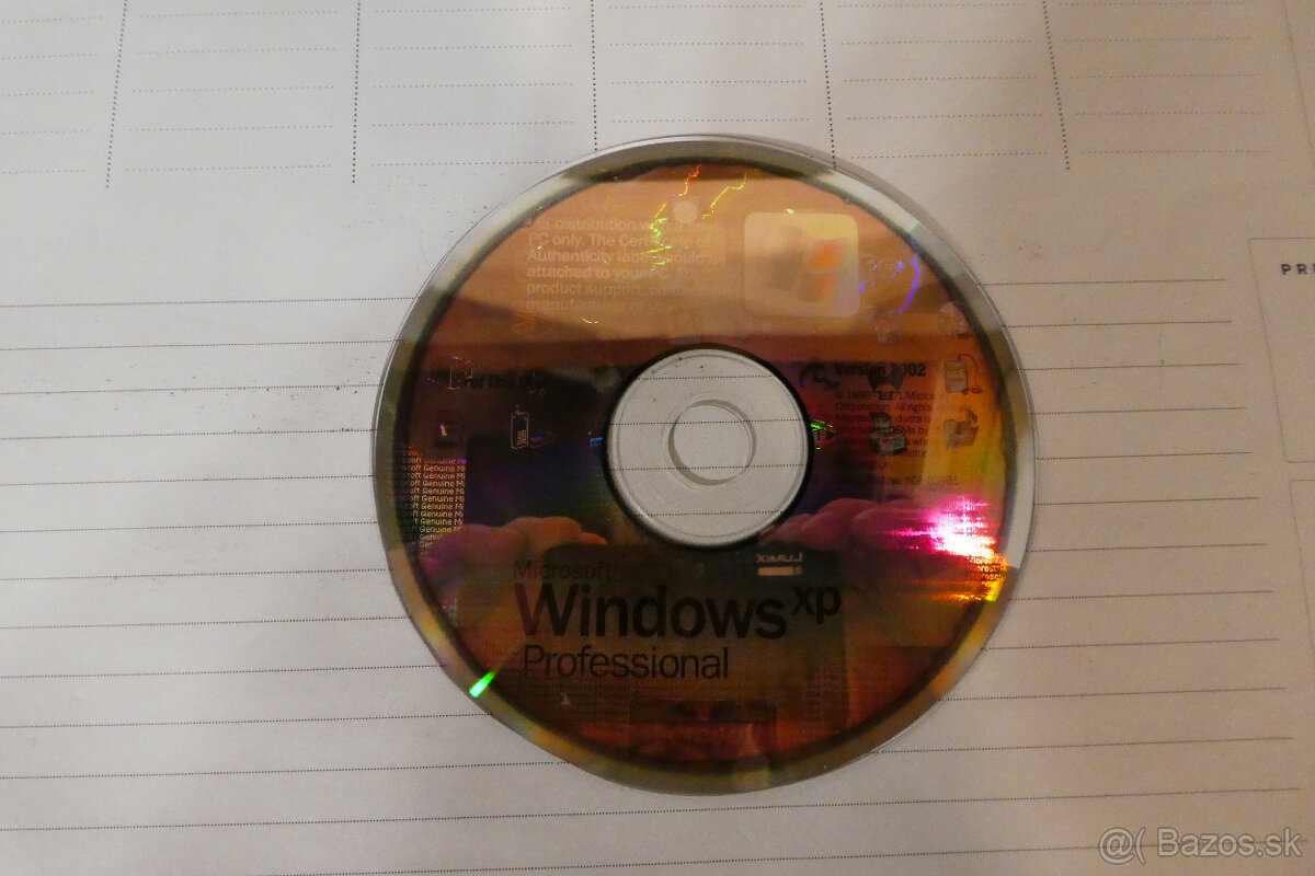 Windows XP Professional Service Pack 1 version 2002