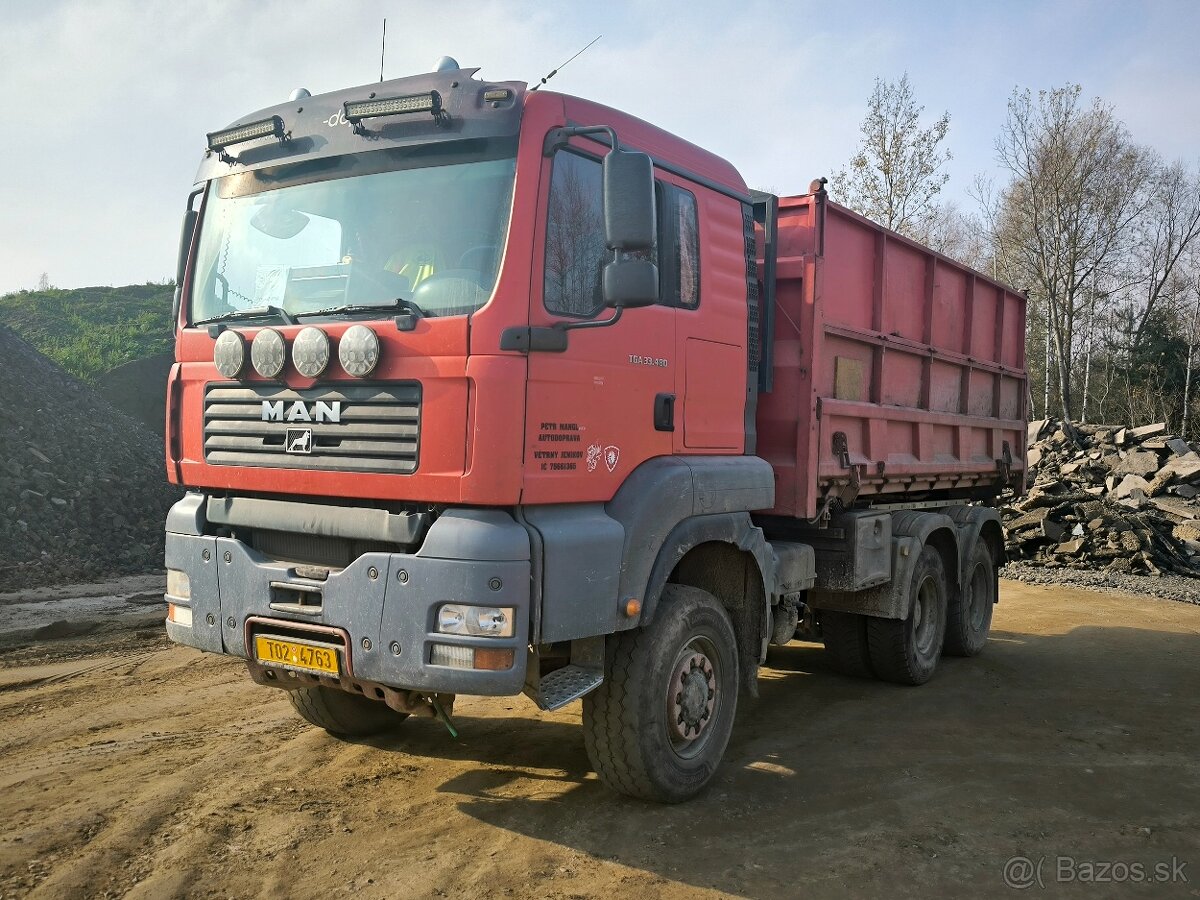 Man tga 3348 traktor , 6x6