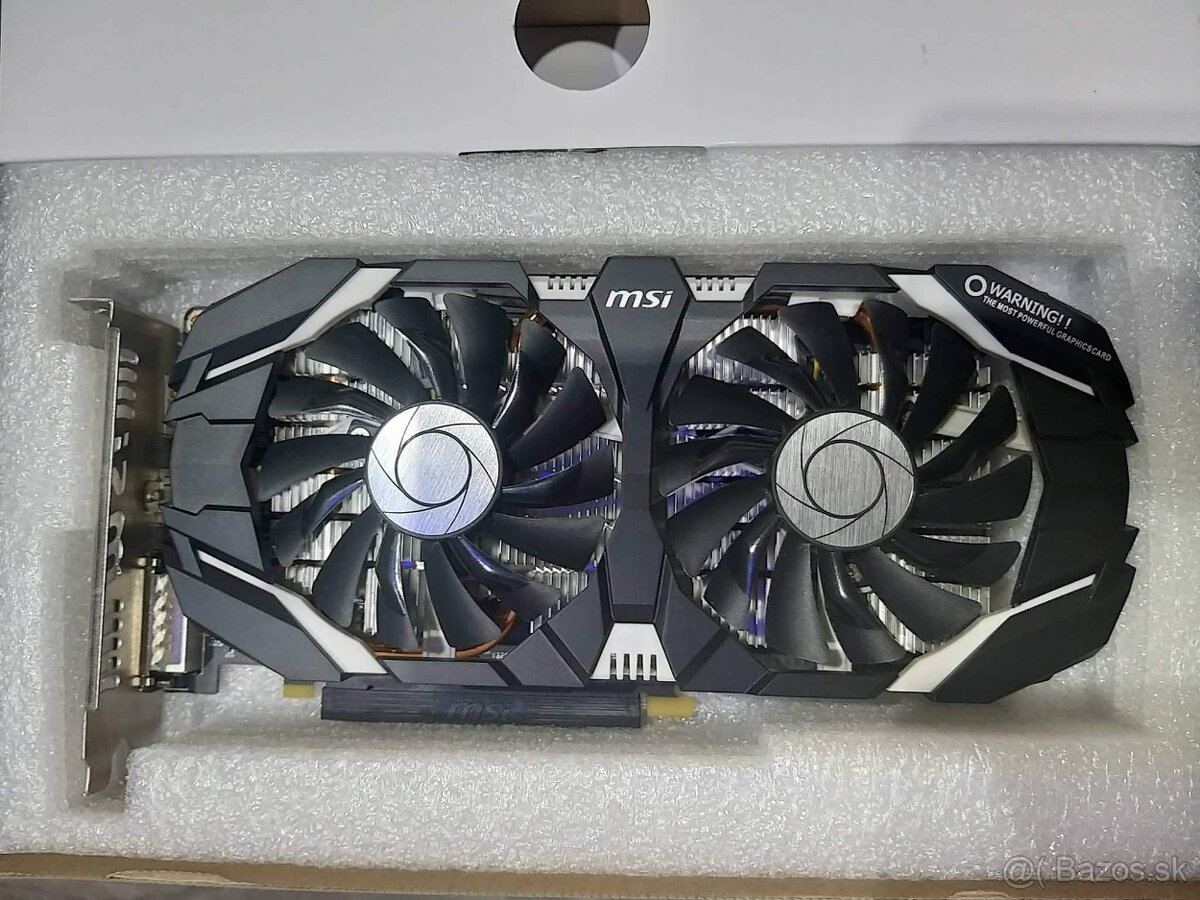 MSI GeForce GTX 1060 3gb oc edícia