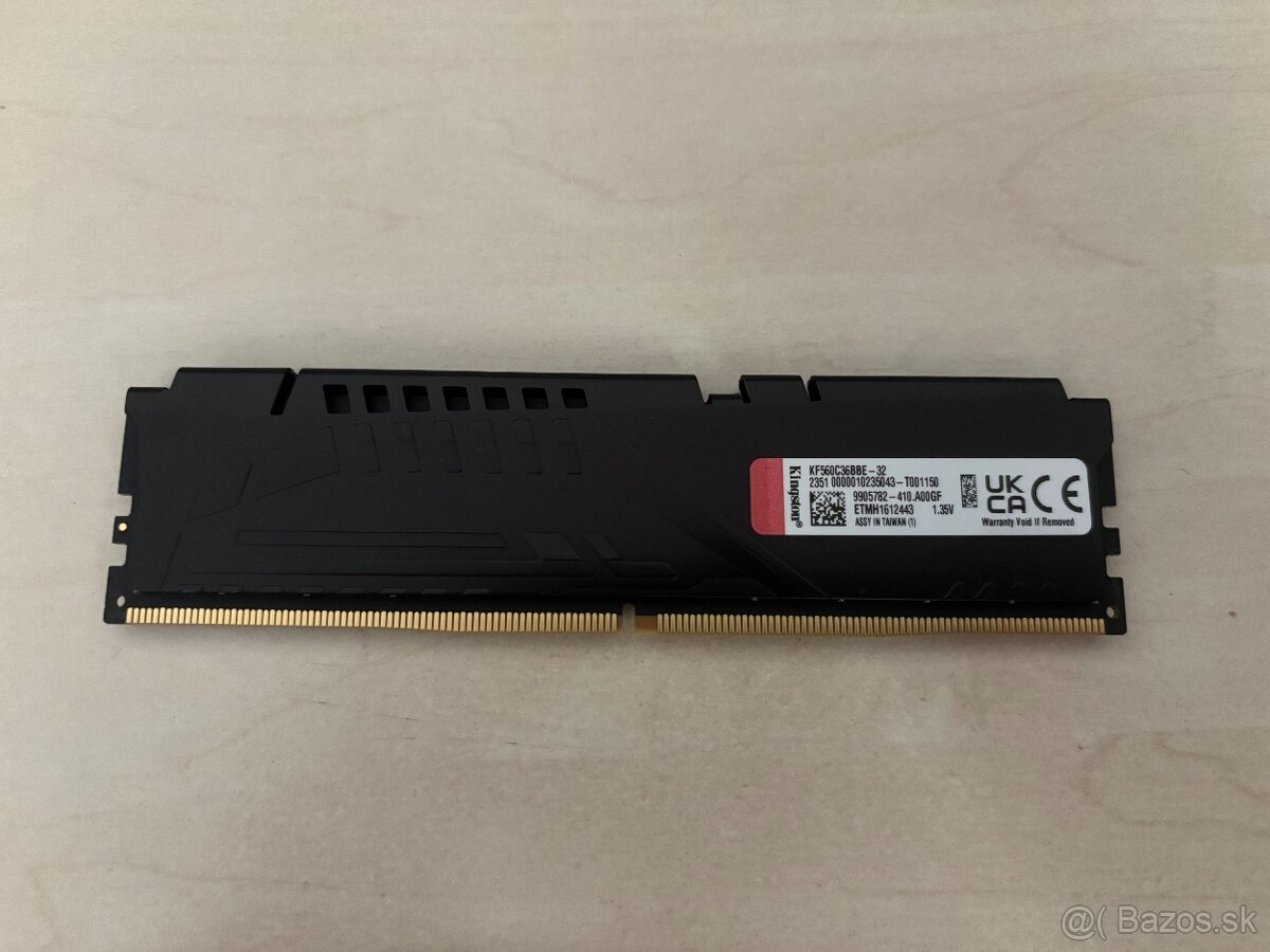 Kingston Fury 32GB DDR5 6000MHz CL36