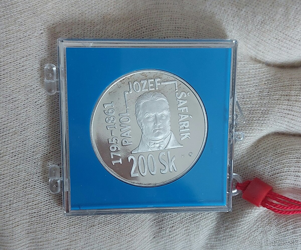 200Sk 1995 Pavol Jozef Šafárik proof