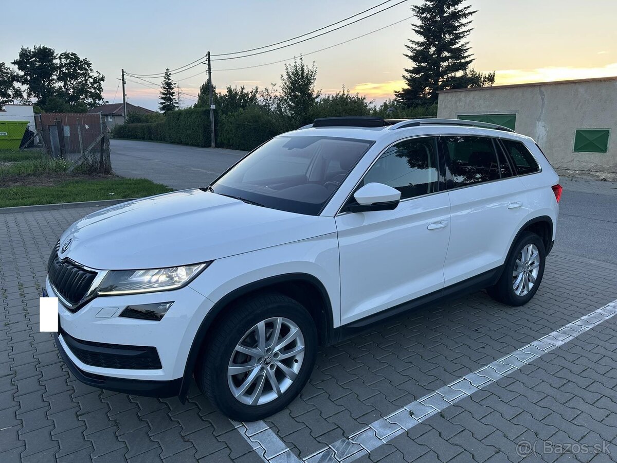 Škoda Kodiaq - 2018, 96000km, 110kW 4x4, Panorama, Tažné zař