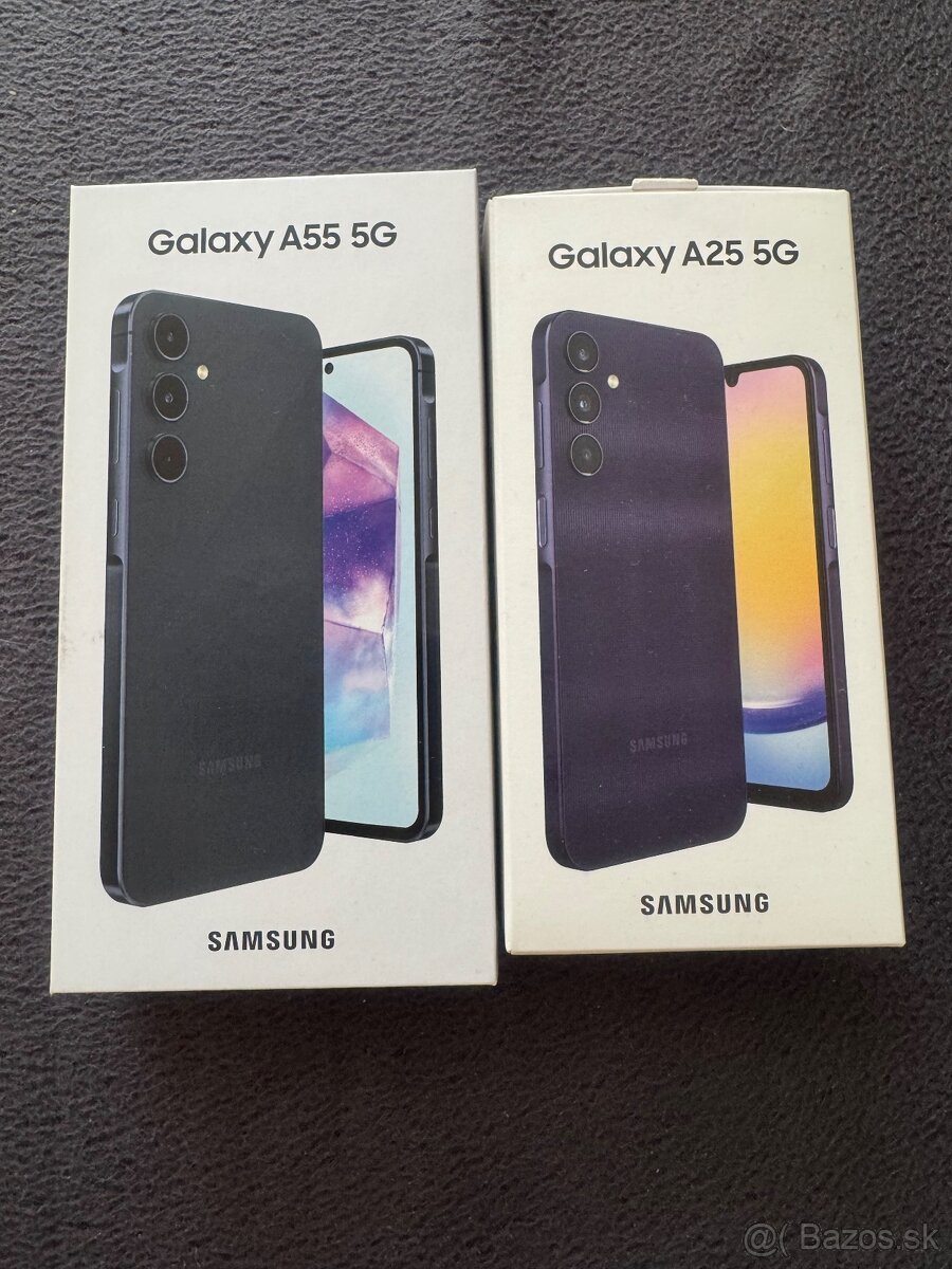 Predám Samsung Galaxy A 55/5G+A25/5G