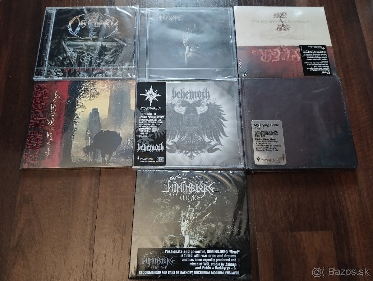 Black,Death Metal CDs na predaj